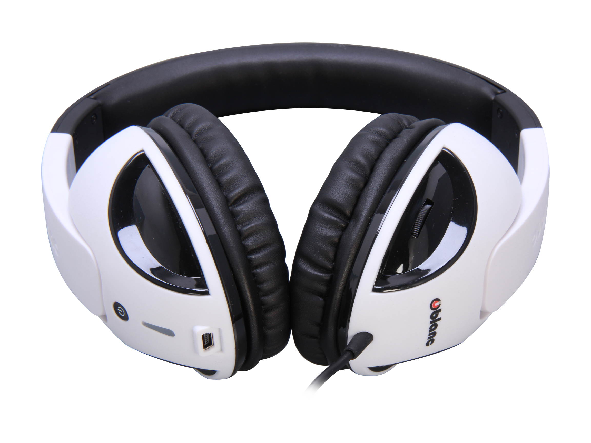 SYBA Oblanc U.F.O. Circumaural Amazing Powered Subwoofer 2.1 Audio Headphones, Full-range State-of-the-art Listening Experience