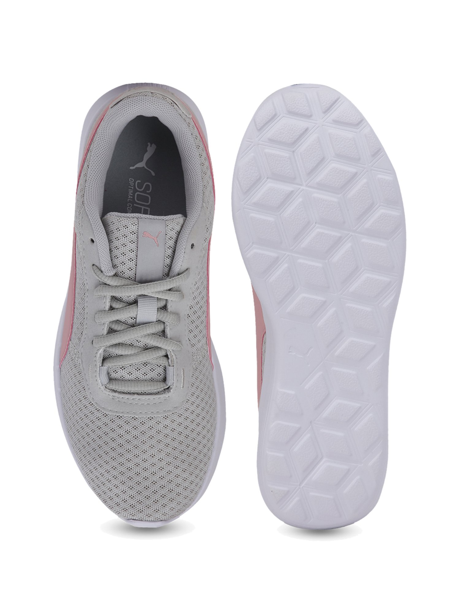 Puma Kids ST Activate Jr Grey Running Shoes