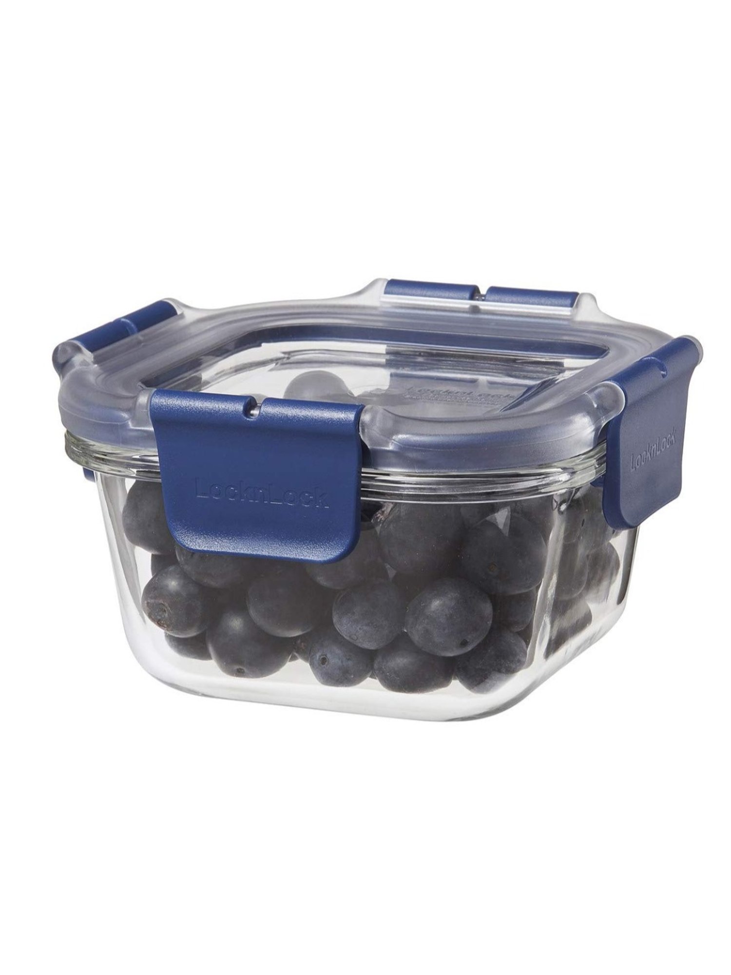 Lock & Lock White Glass Airtight Containers With Lid