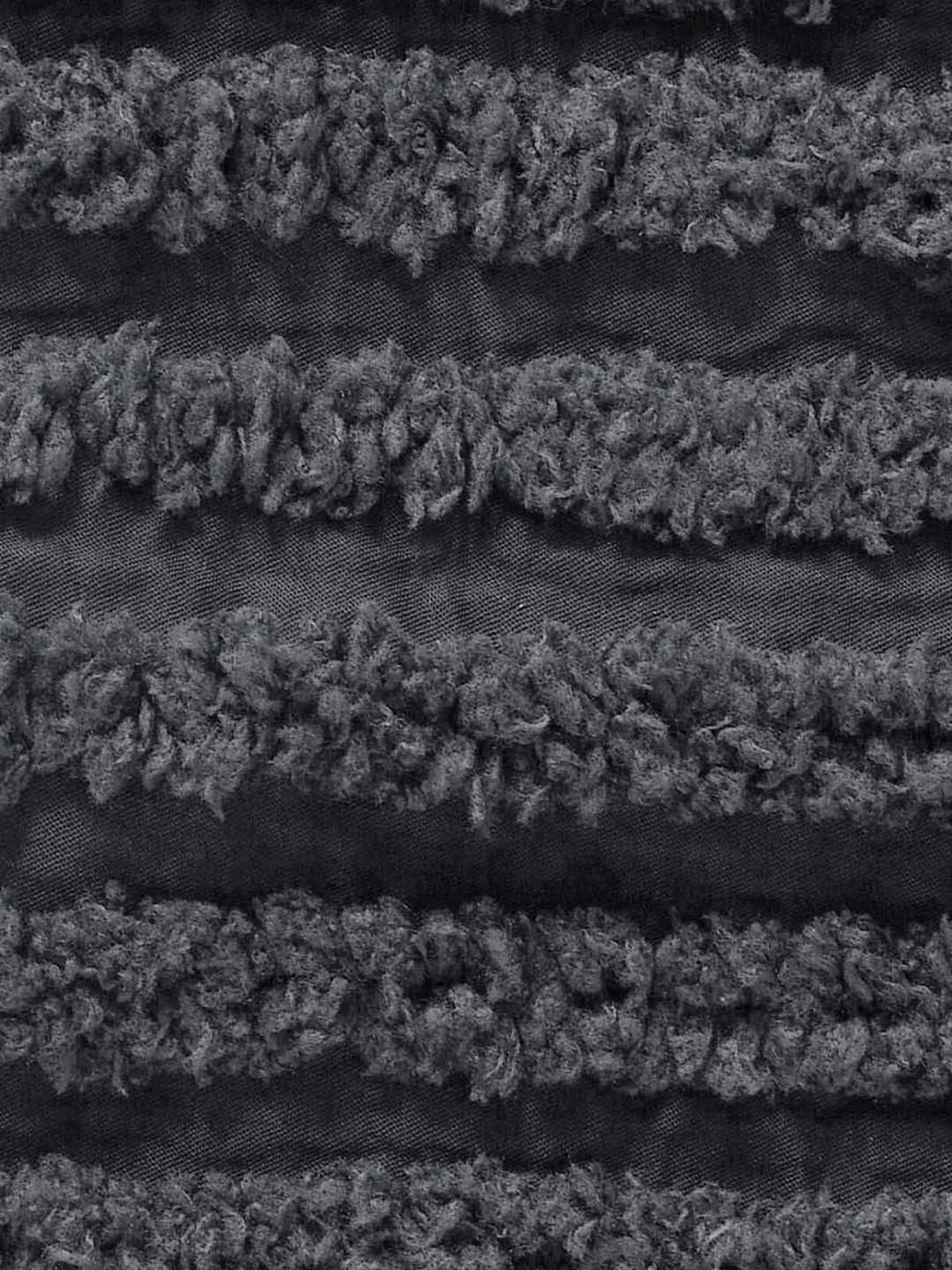 MODERN HOMES White Cotton Hand-Knotted Curtain Ropes - Set of 2