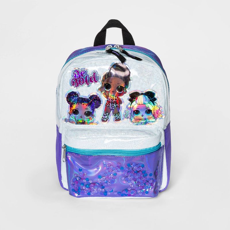 Kids' L.O.L. Surprise! Mini Backpack - Silver/Purple