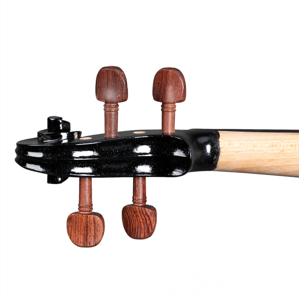 Glarry GV103 4/4 Spruce Panel Violin Matte Black