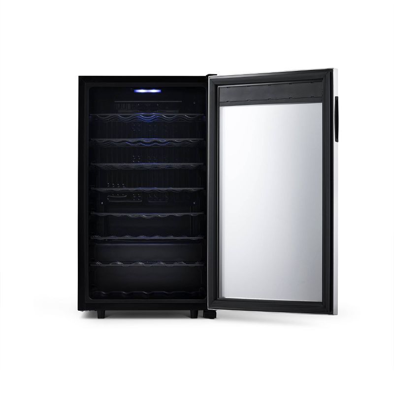 NewAir 50-Bottle Single-Zone Compressor Wine Cooler