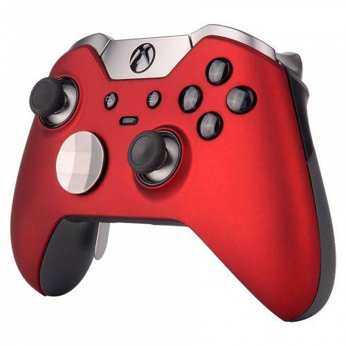 "Soft Touch Red" Xbox One ELITE UN-MODDED Custom Controller Unique Design