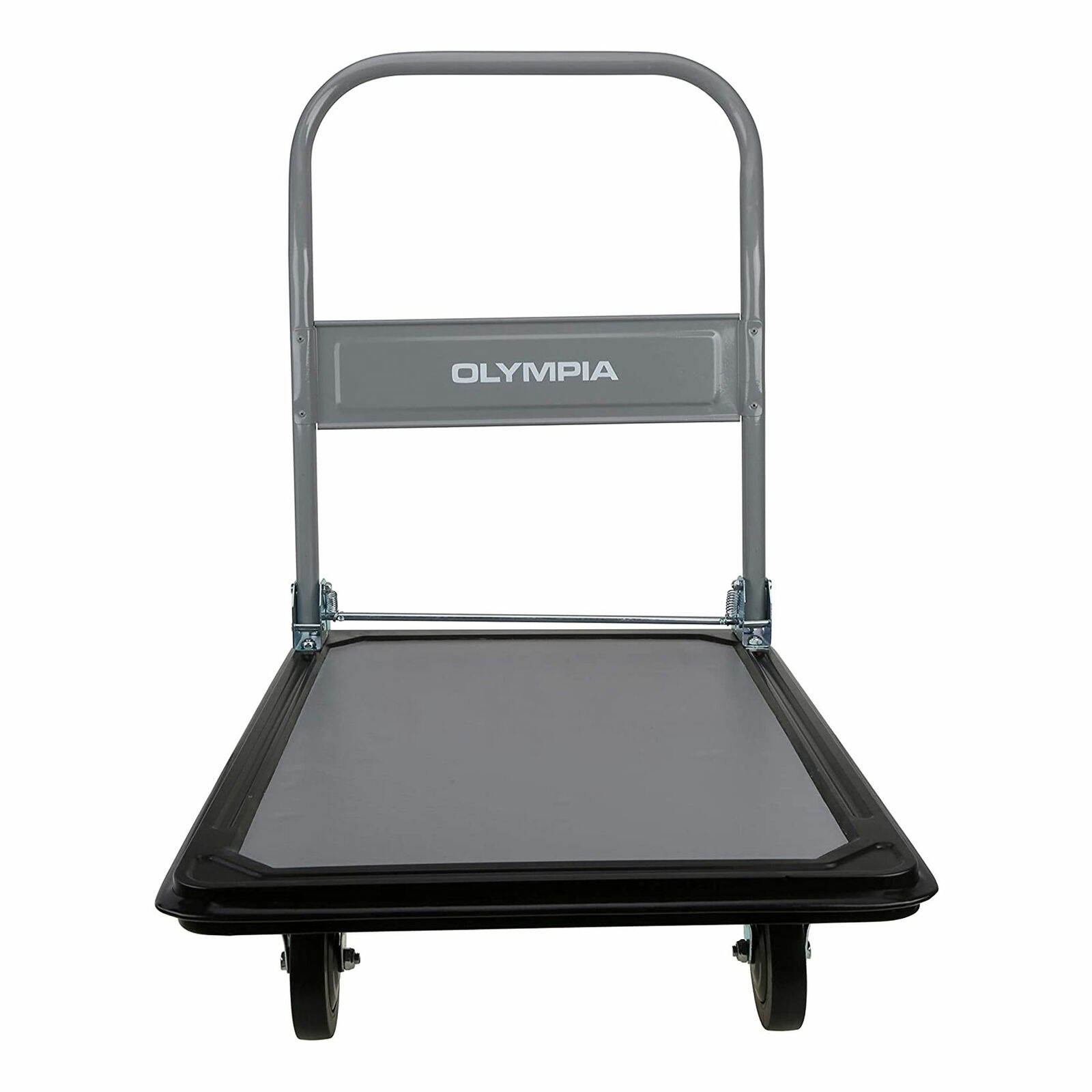 Olympia Tools Heavy Duty 660 Pound Capacity Rolling Platform Hand Cart, Grey