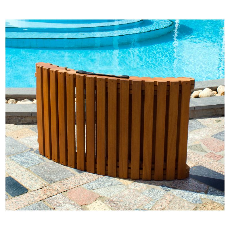 Curved Folding Chaise Lounger -Northbeam