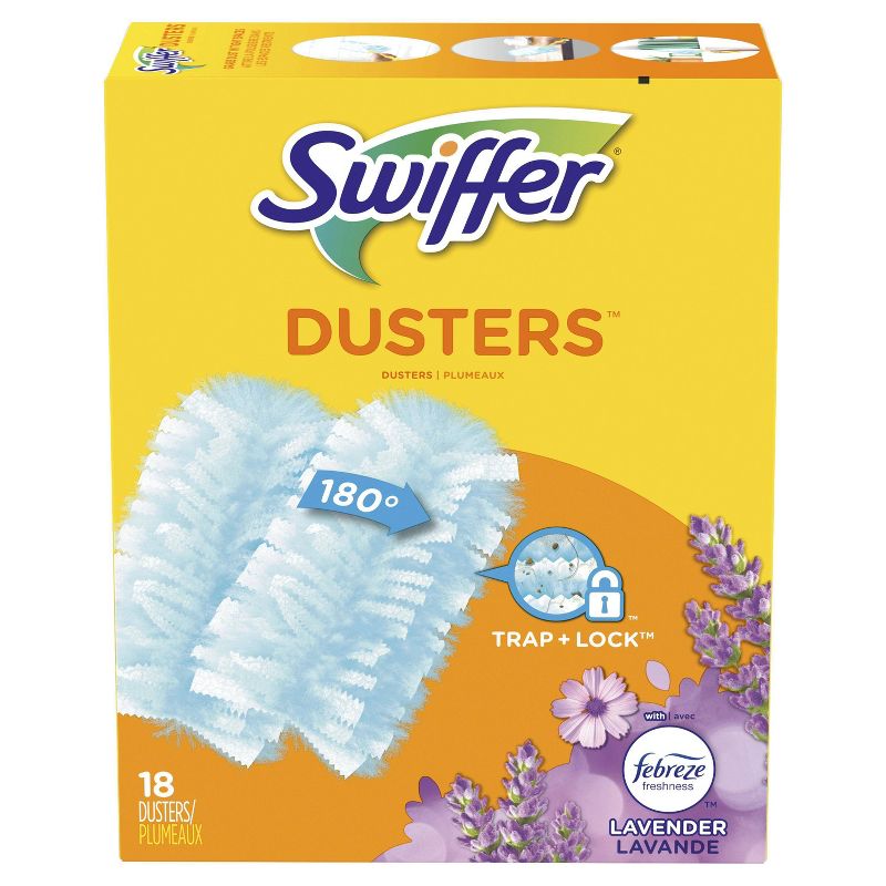 Swiffer Dusters Multi-Surface Refills, with Febreze Lavender Scent - 18ct