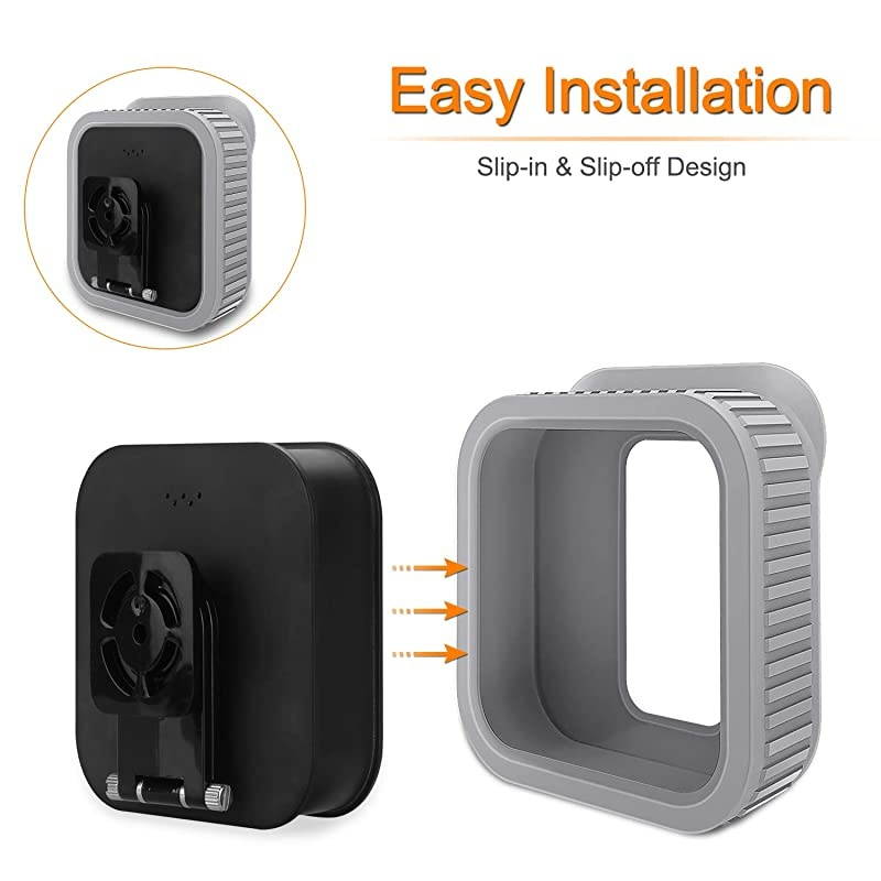 Silicone Skin for Blink XT2XT Camera 3 Pack Premium Silicone UV Weather Resistant Protective and Camouflaged Case Cover for Blink XT2 amp XT Home Security Indoor Outdoor Camera Gray