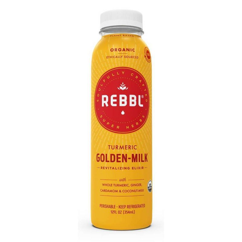 Rebbl Elixir Organic Turmeric Golden Coconut Milk - 12oz