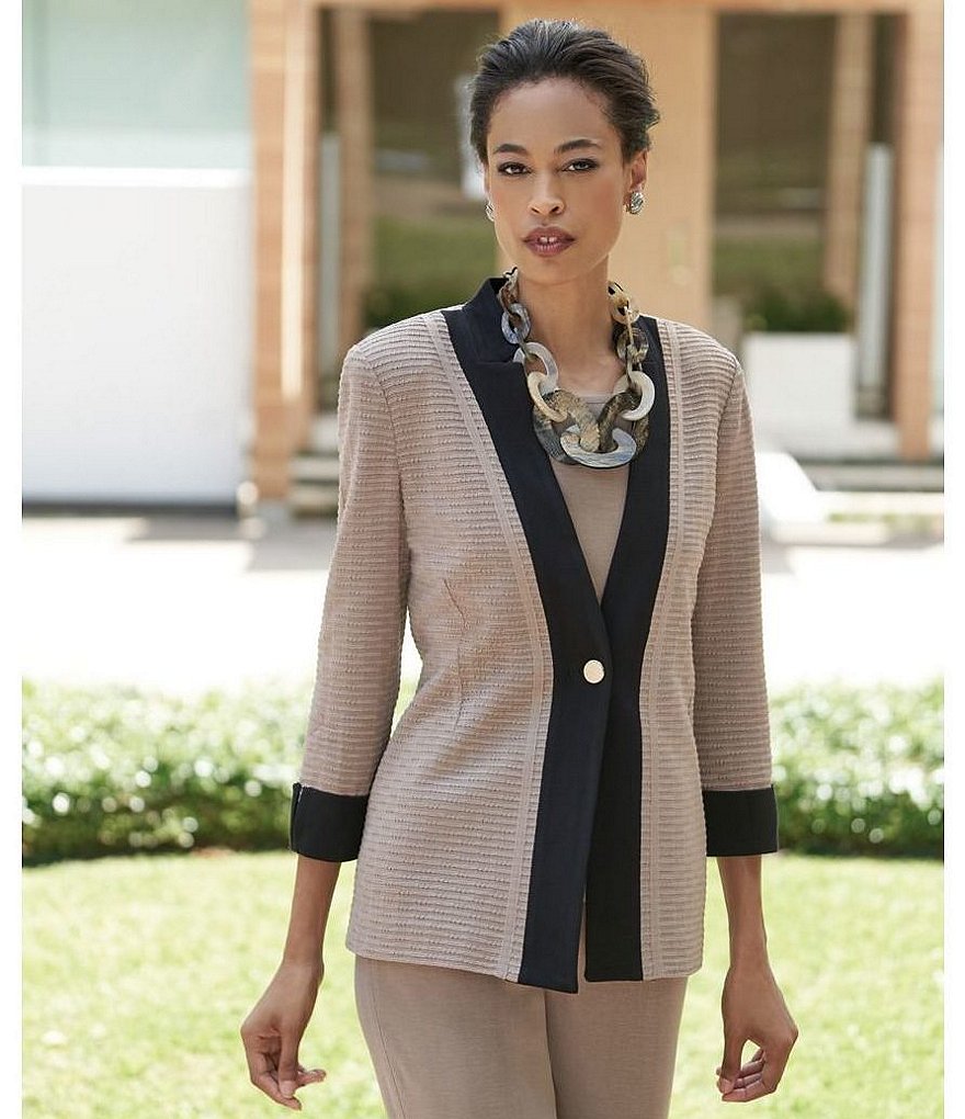 Misook Sleeveless Crew Neck Coordinating Tank