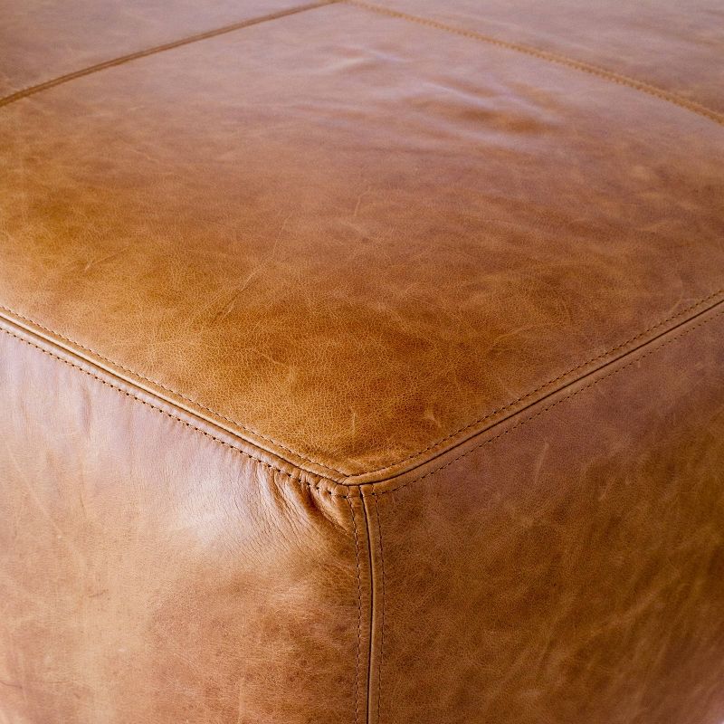 Yosemite Ottoman Cognac Tan - Poly & Bark
