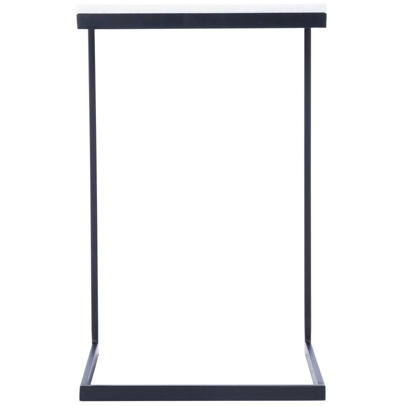 Lawler Metal And Marble End Table Black - Butler Specialty