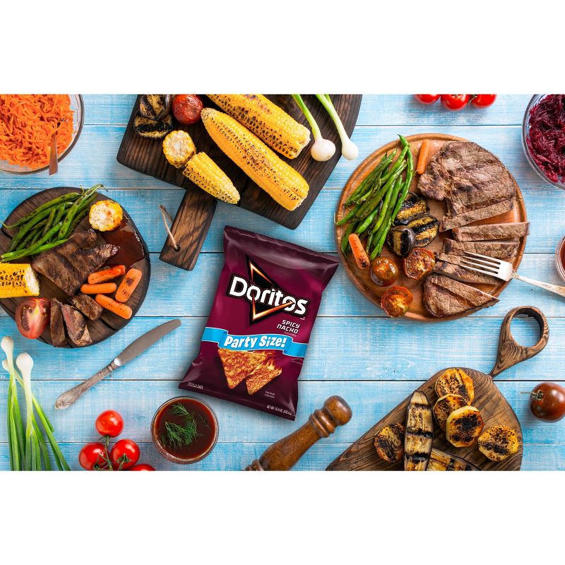 Doritos Spicy Nacho Flavored Tortilla Chips - 15.5oz.