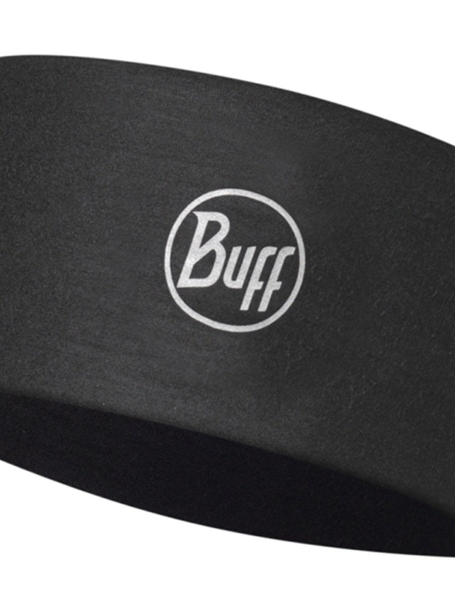 BUFF Black Solid Headband