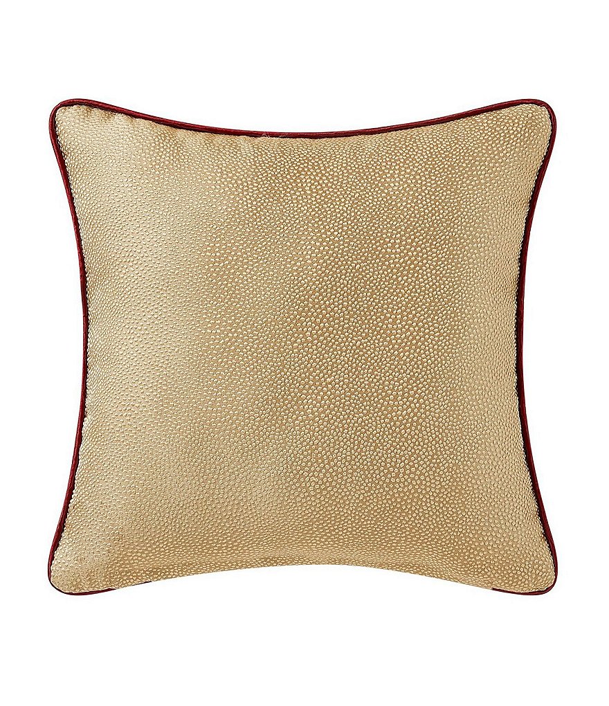 Rose Tree Norwich Ogee Embroidered Square Pillow