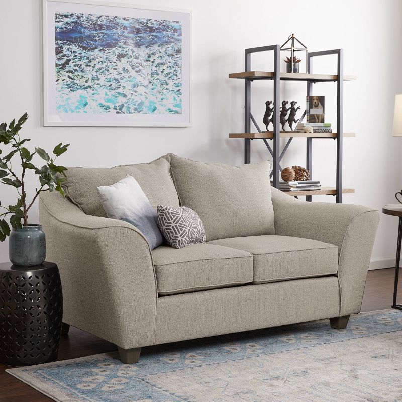 Knox Loveseat Beige - True Seating