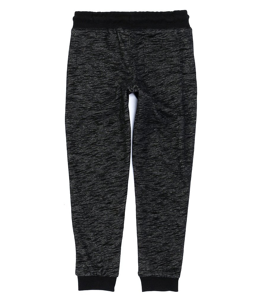 First Wave Little Boys 2T-7 Marled French Terry Jogger Pants