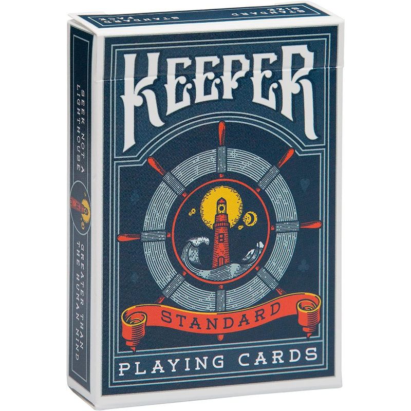 Ellusionist Keepers Playing Cards Deck, Blue