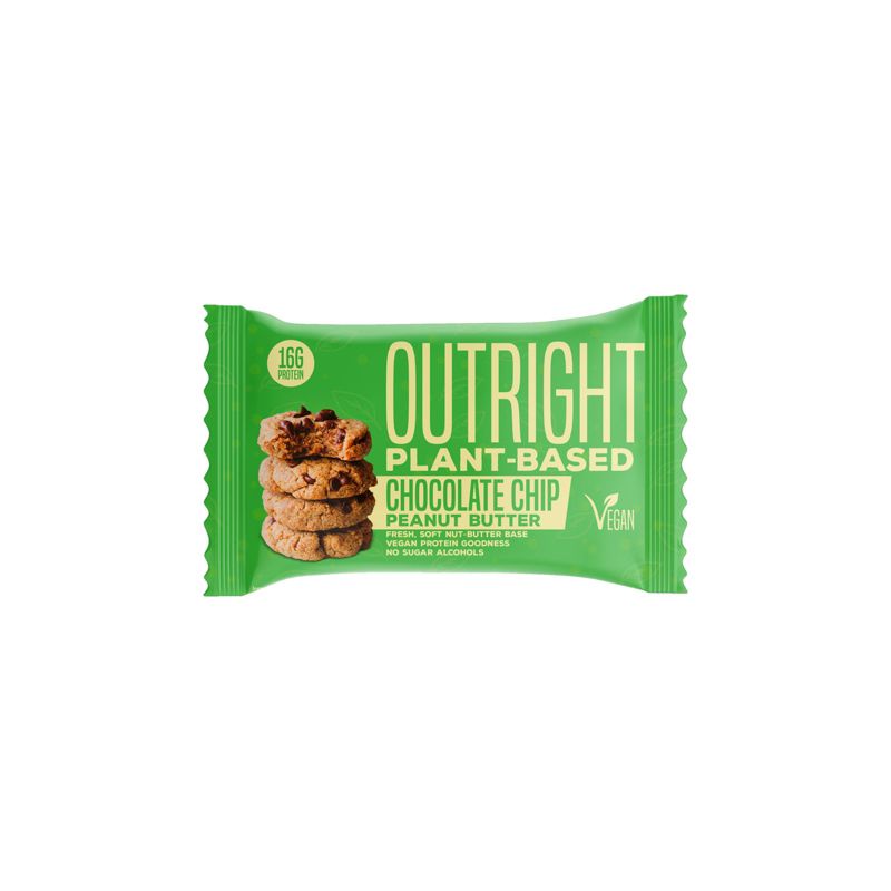 Outright Vegan Chocolate Chip Peanut Butter - 12pk