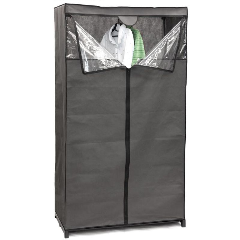 Home Basics Storage Closet with Shelving