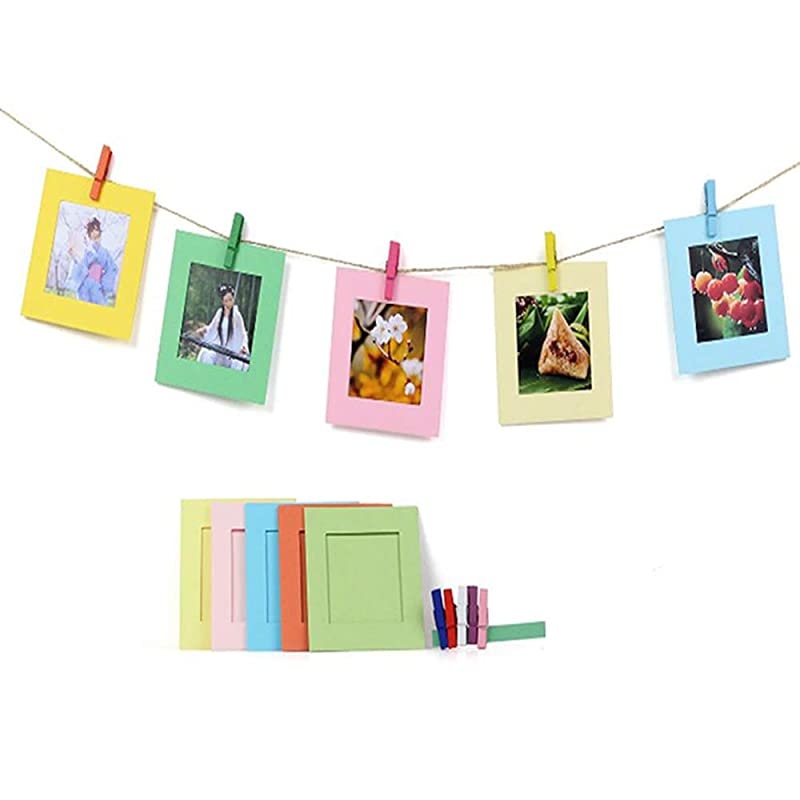 3X  Instax Square Instant Film 60 Exposures + Hanging Photo Frames for Square Film Assorted Colors Deluxe Accessory Bundle