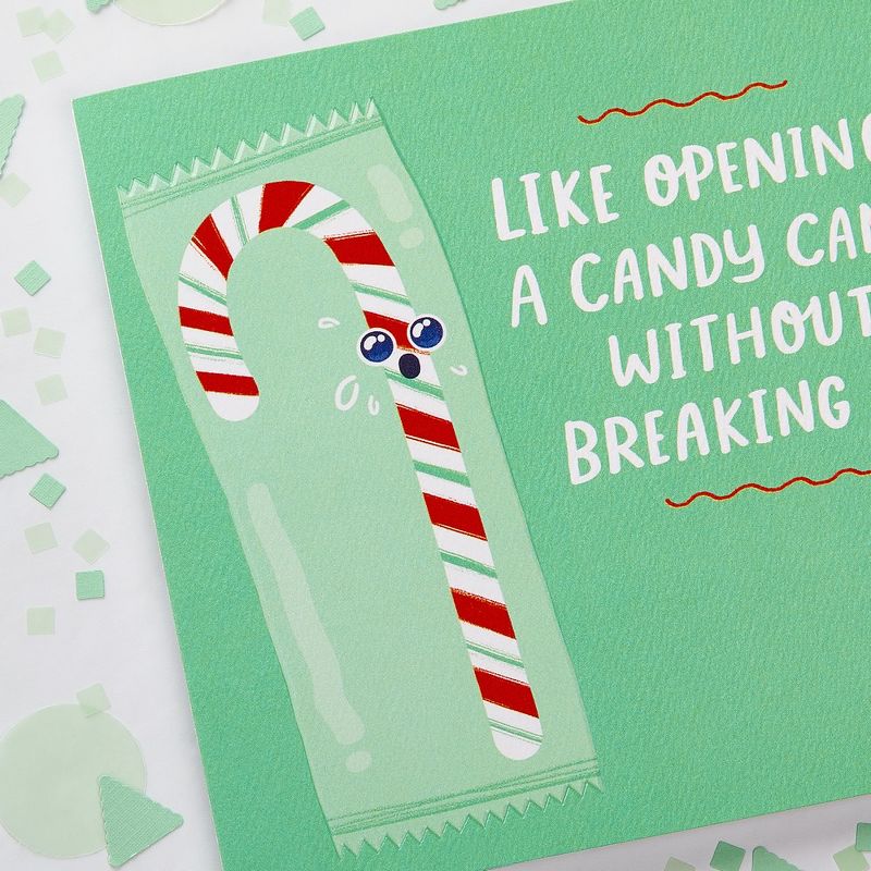 "Candy Cane" Print Card