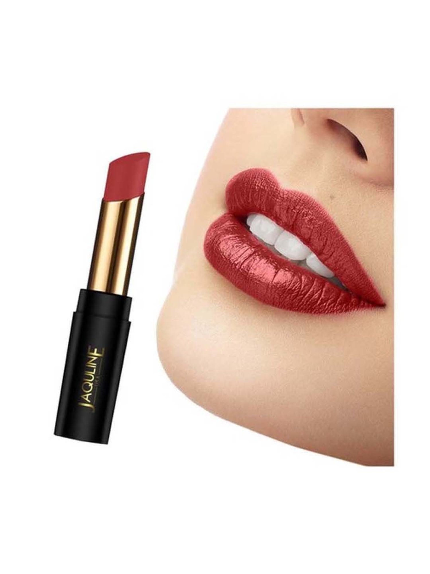 Jaquline USA Creme Bomb Lipstick Touch Me Nude - 3.5 gm