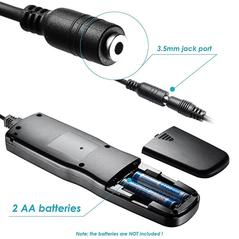 6in1 Timer Shutter Release for Canon 700D 650D 550D 60D5D MarkIII 6D 70D 7D MarkIINikon D4 D300s D700 D800D90 D7100 D600 D5300 D610 D5100 D3200 D3100Sony A7 A7S A7R A5000 A5100 A6000