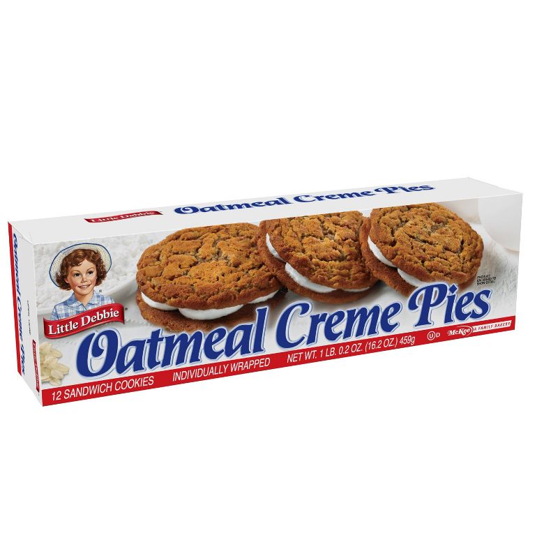 Little Debbie Oatmeal Creme Pies - 12ct/16.2oz