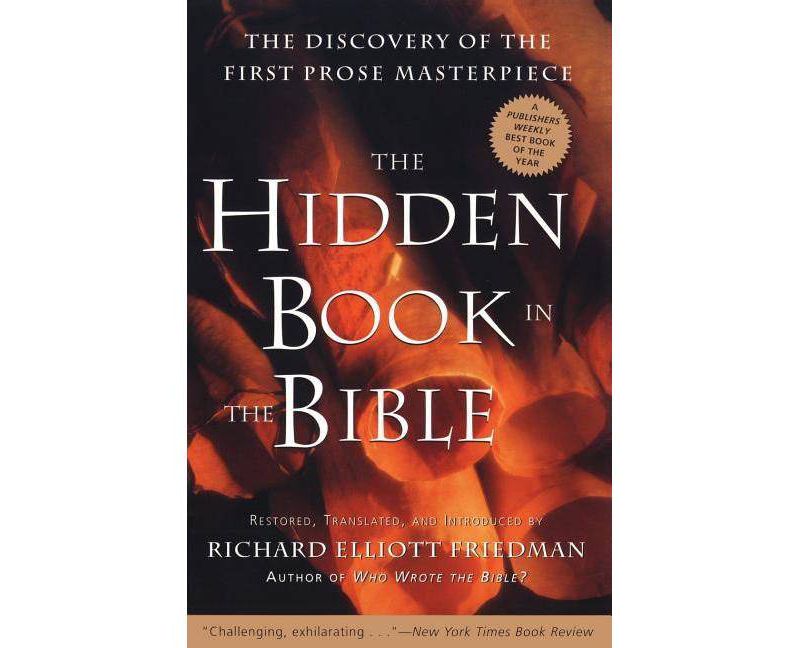 The Hidden Book in the Bible - by  Richard Elliott Friedman (Paperback)