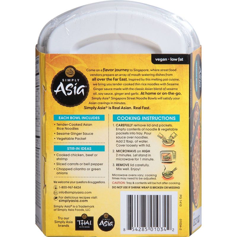 Simply Asia Curry Noodle Bowl 9.24oz