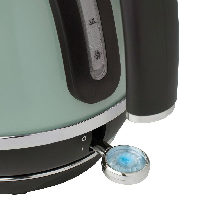 Haden Cotswold 1.7L Stainless Steel Electric Kettle - Light Green