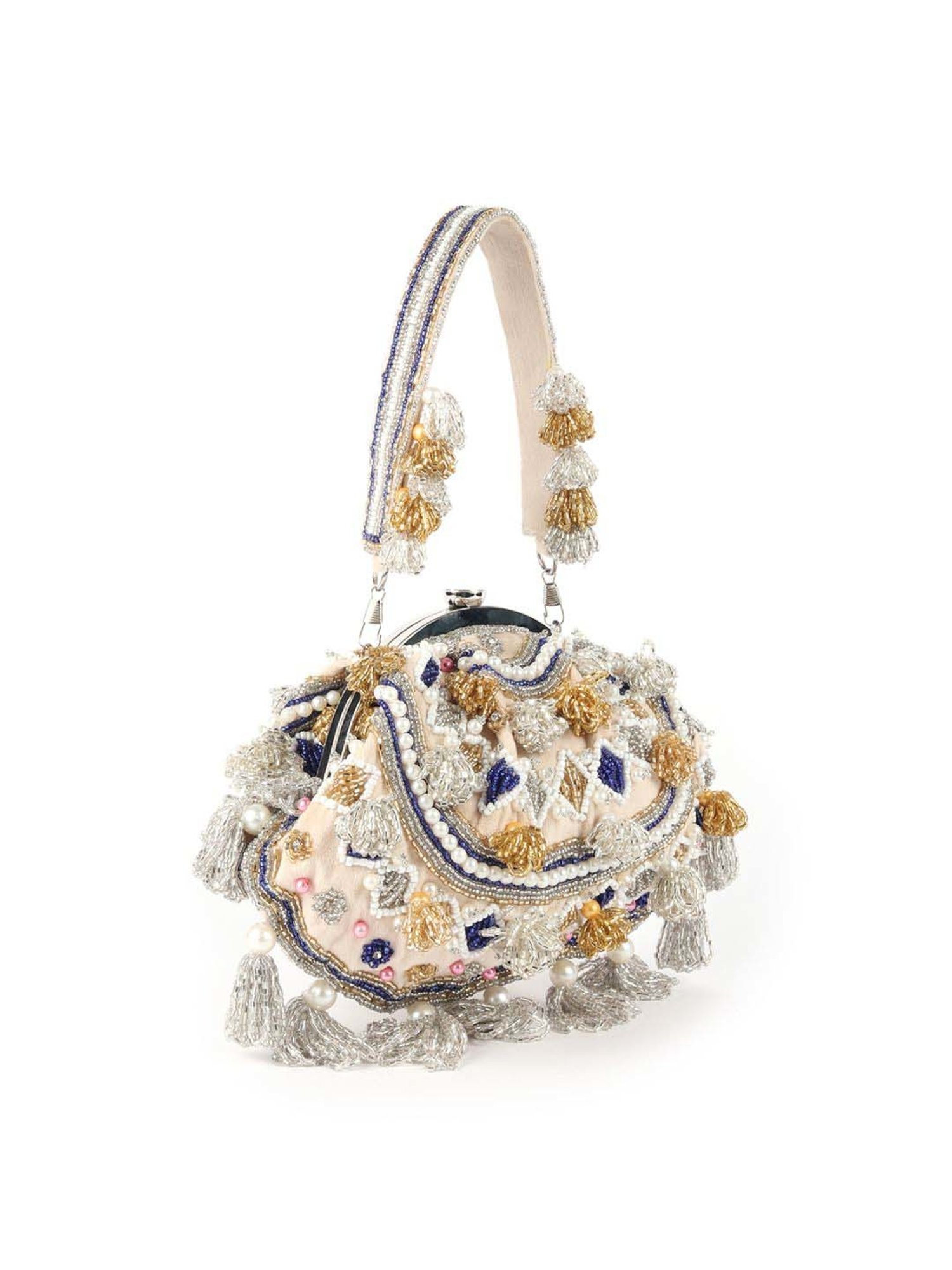 Odette Multicolor Embroidered Handbag