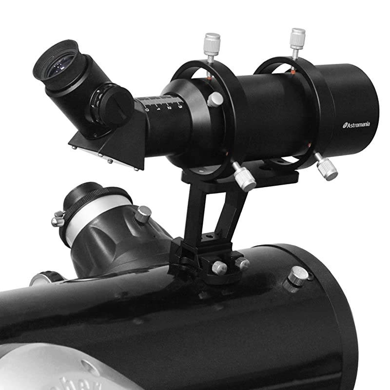 6x30 Finder Scope Black Allowing Many Astronomical Objects to Become Visible to Your Eye