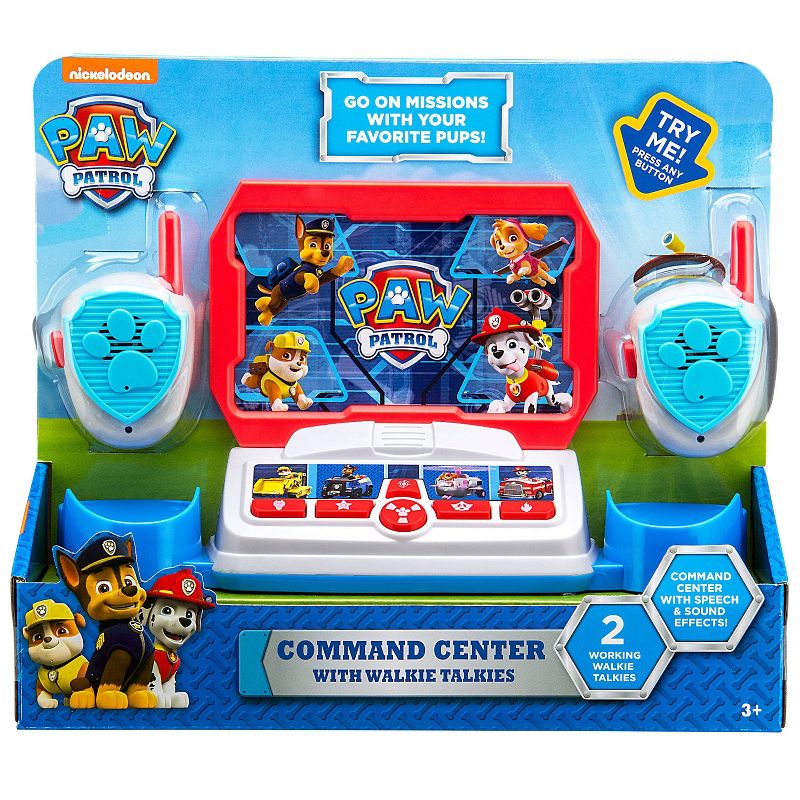 PAW Patrol Command Center with Walkie Talkies