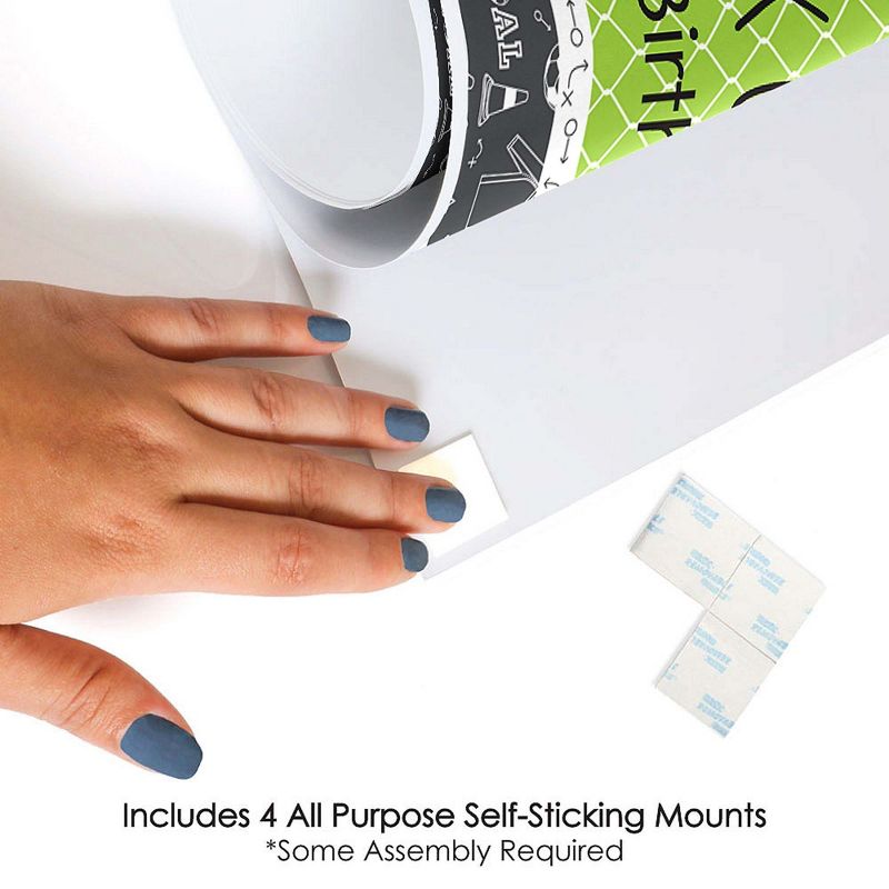 Big Dot of Happiness Two Much Fun - Boy - 2nd Happy Birthday Decorations Party Banner