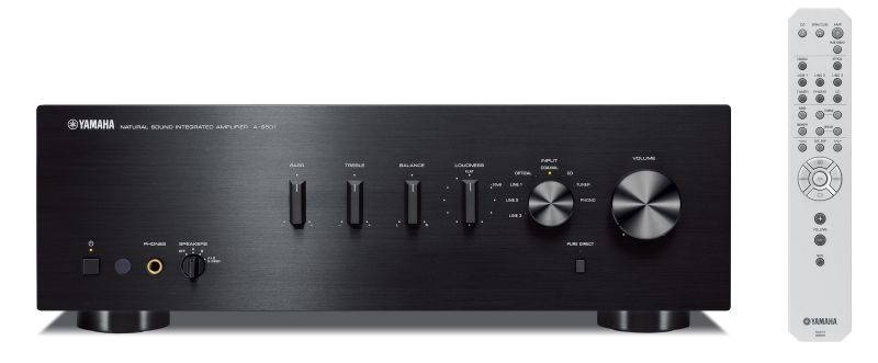 Yamaha A-S501 Integrated Amplifier (Black)