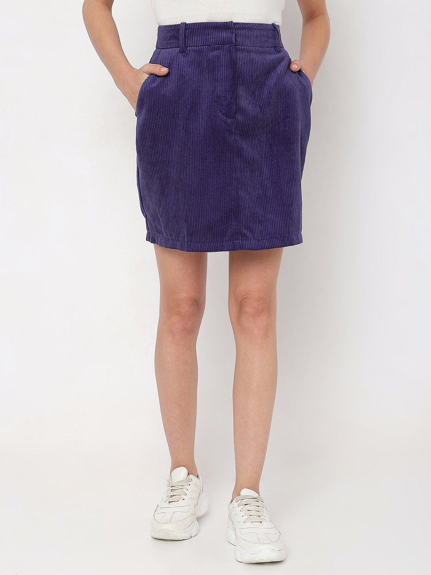 Vero Moda Purple Mini Skirt