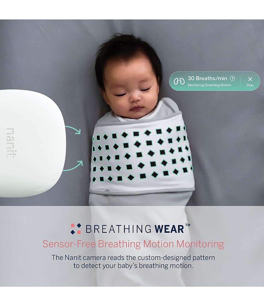 Nanit Baby Newborn-24 Months Swaddle for Nanit Cameras