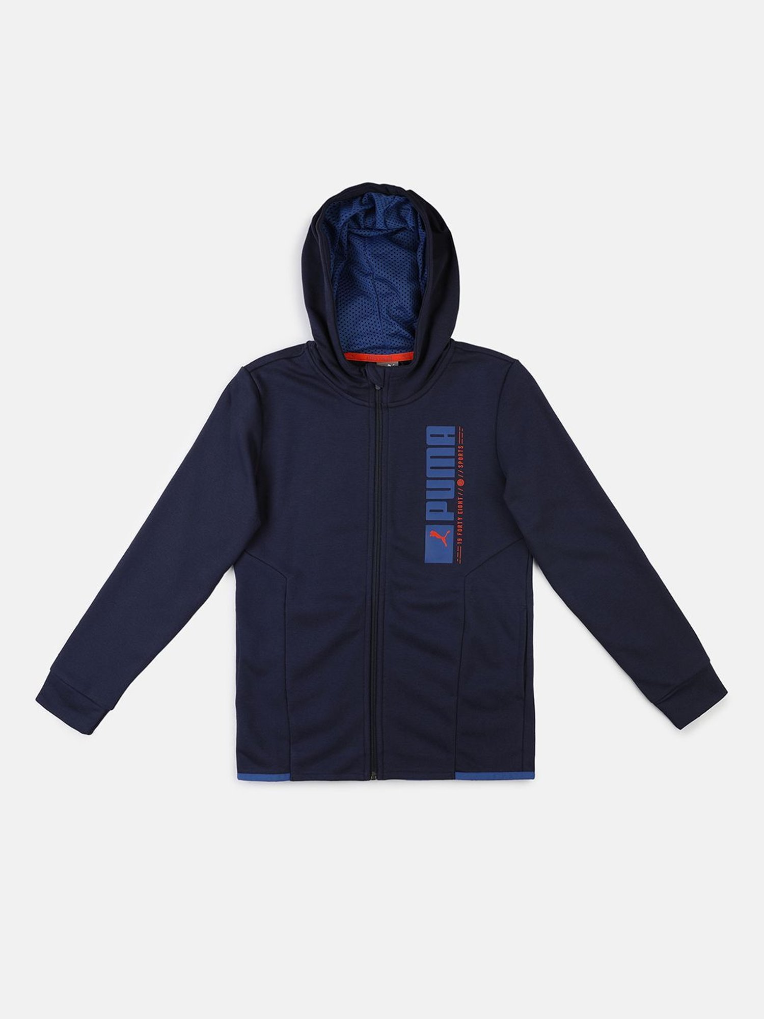 Puma Kids Active Sports Peacoat Printed Jacket