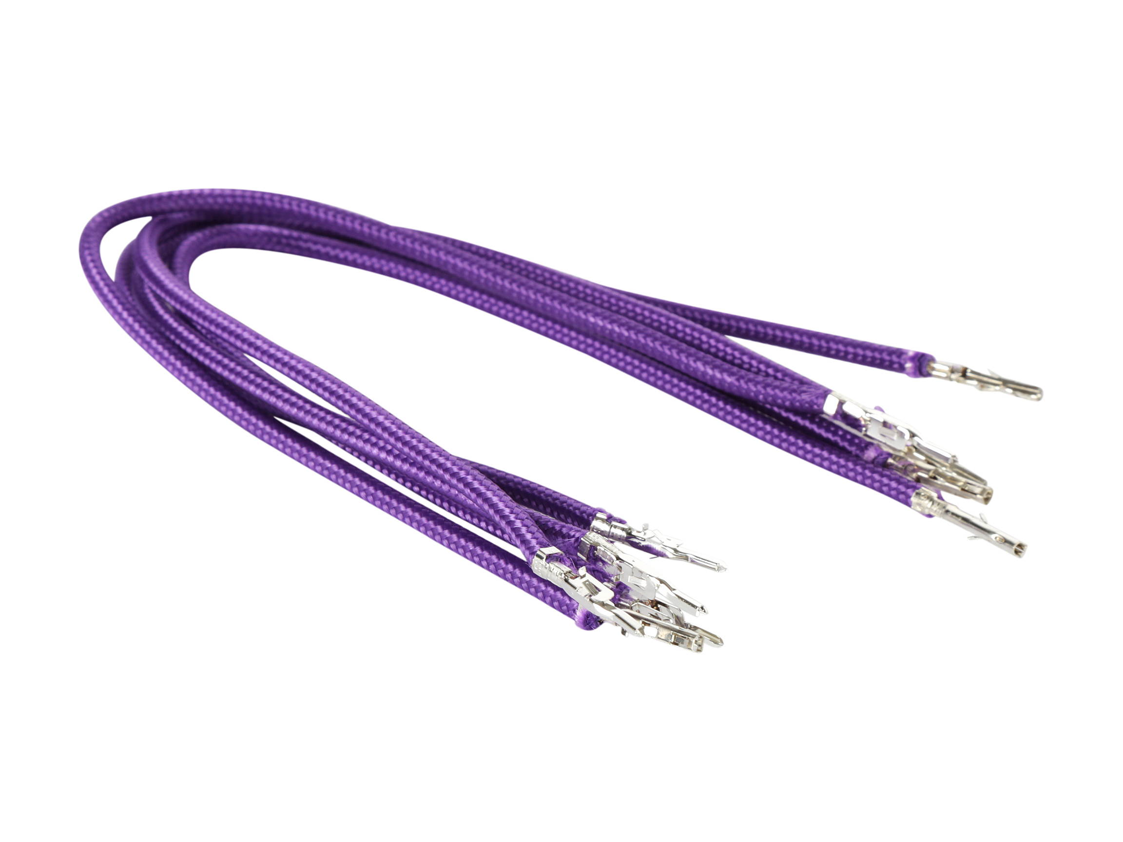 BitFenix BFX-ALC-20CMLW-RP 7.87 in. (20 cm) ALCHEMY 2.0 PSU CABLE, 5X 20CM - WHITE