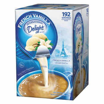 International Delight French Vanilla Liquid Creamer Portion Cups 192ct