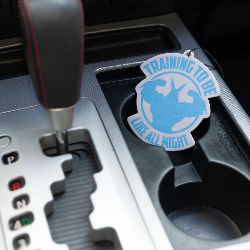 Just Funky OFFICIAL My Hero Academia Air Freshener | Features All Might | Blueberry Scented