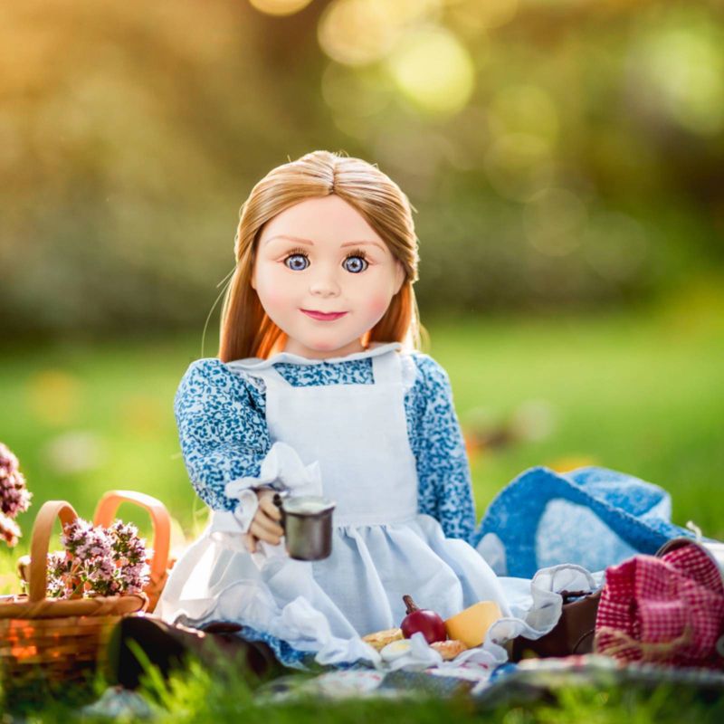 The Queen's Treasures Little House on the Prairie 18" Doll School Lunch & Accessory Set, Compatible with American Girl
