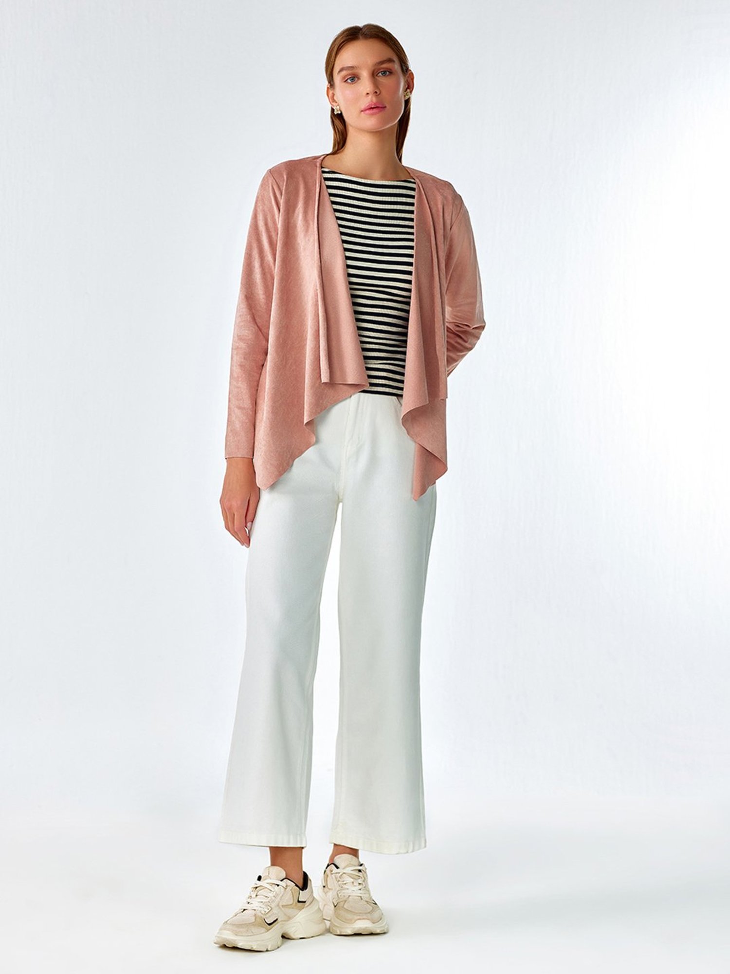 Cover Story Dusty Pink Shrug
