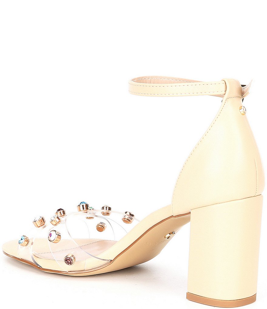 Carvela Kick Clear Vinyl Dress Sandals