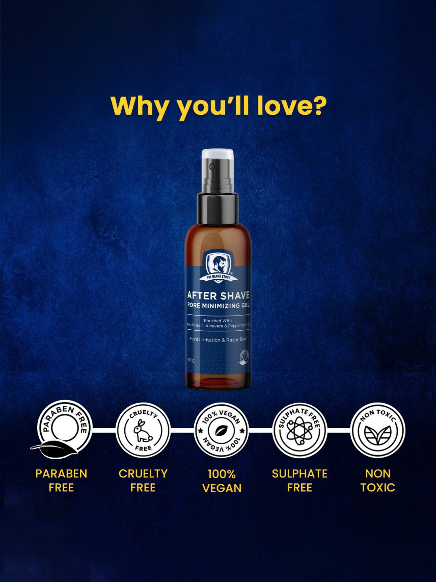 Mancode Fitkari After Shave Gel (Original) - 100 gm