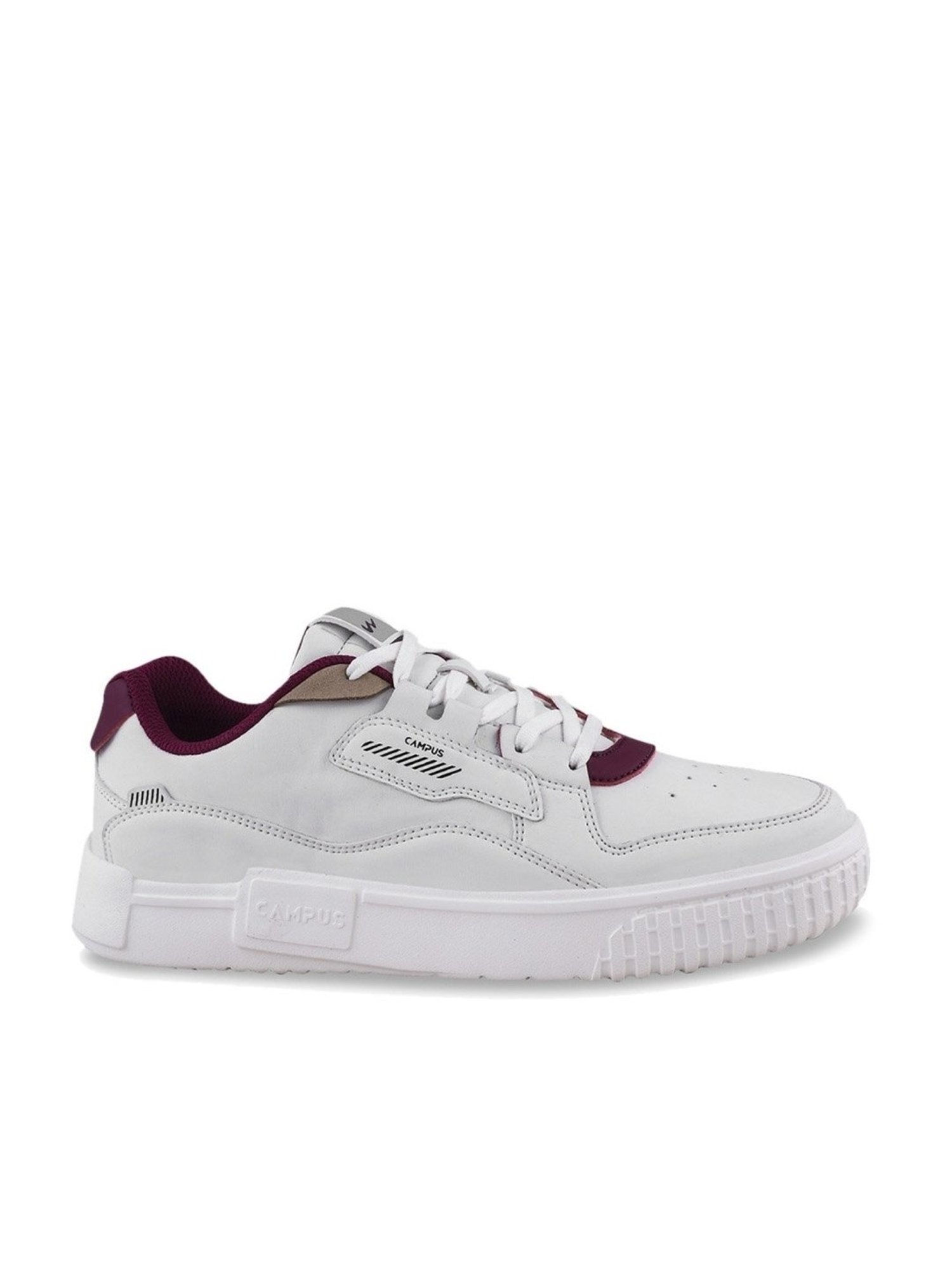 Campus Men's OG-11 Wine Casual Sneakers