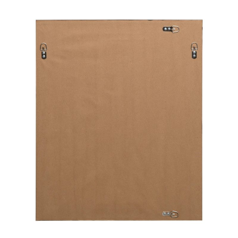 22.7" x 28.7" Rhodes Rectangle Wall Mirror Bronze - Kate & Laurel All Things Decor