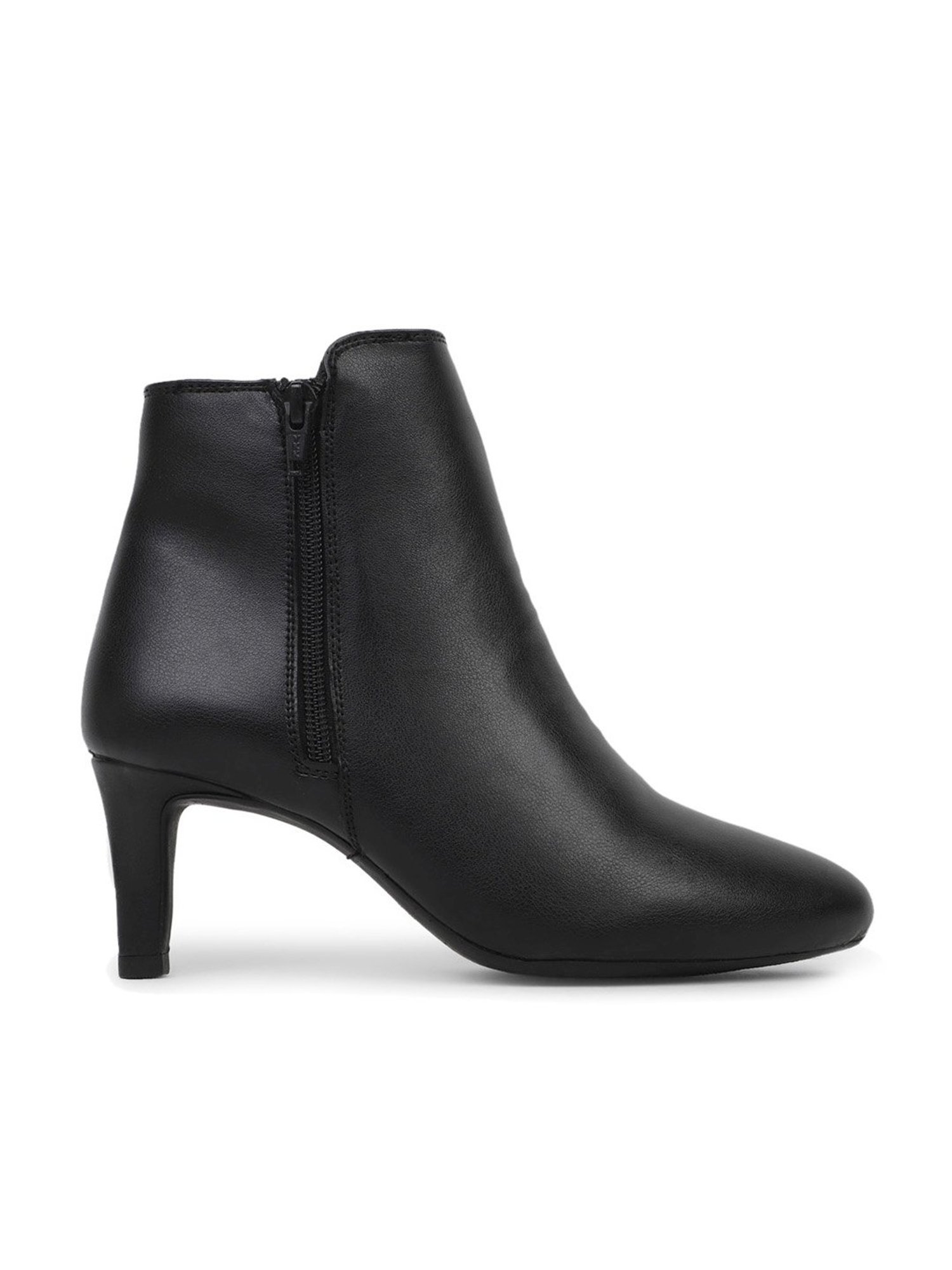 Elle Women's Black Stiletto Booties